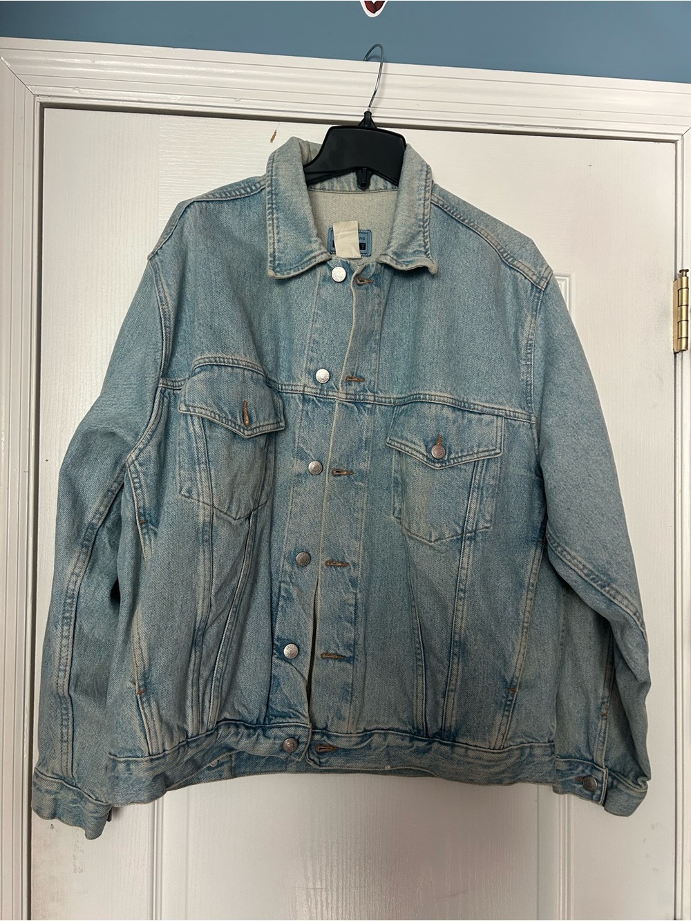 Pink Floyd Light Blue Denim Jacket with Back Tour Graphic from PARIS!!!!! - Picture 4 of 4